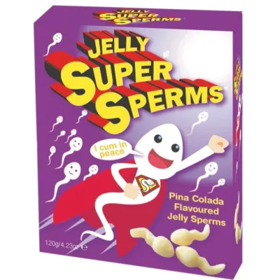 Bonbons Gélifiés Spermatozoïdes Piña Colada - Spencer & Fleetwood