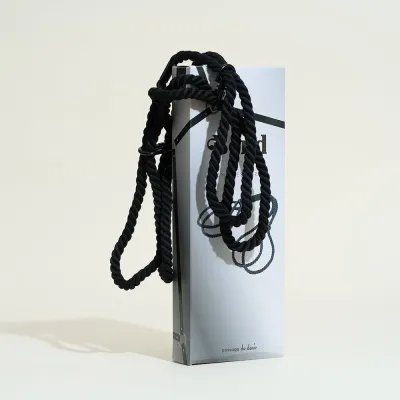 Menottes cordes Bond - totale 43 cm