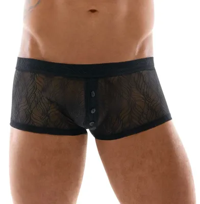 Svenjoyment Boxer sexy avec boutons TUNIO Noir