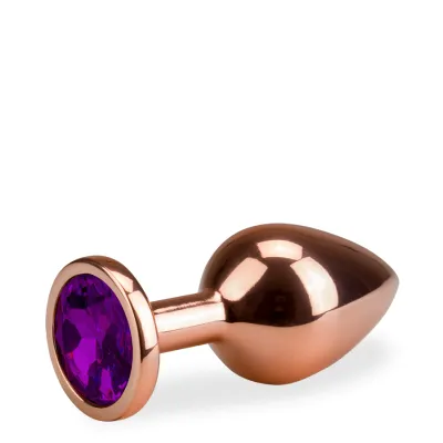 Bijou anal rosebud rose gold M 88g - 6 coloris