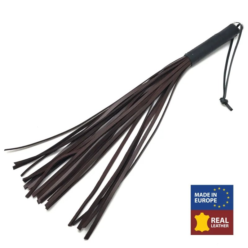 Martinet Lanières en cuir Maron 50 cm