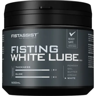 Lubrifiant Fist Assist Blanc Extra-Épais 500ml - Cobeco