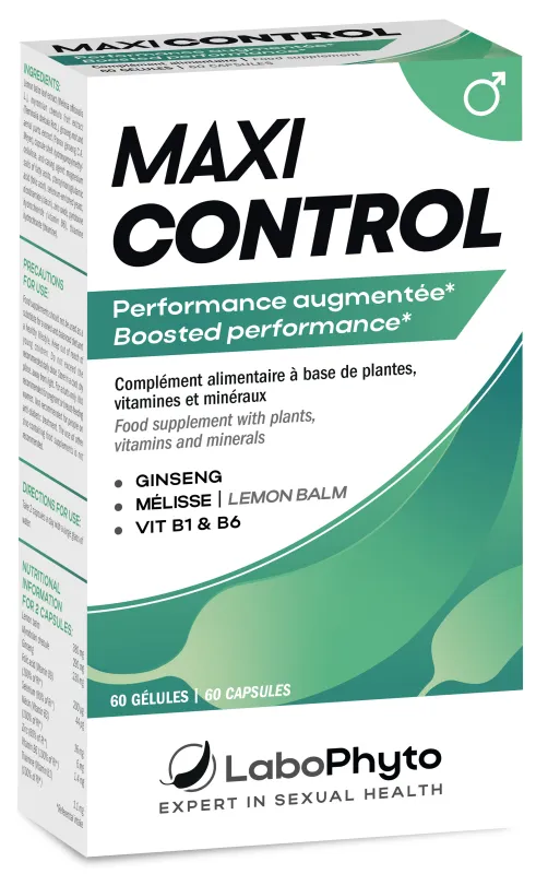 LaboPhyto Stimulant en cure MAXI CONTROL - 60 gélules