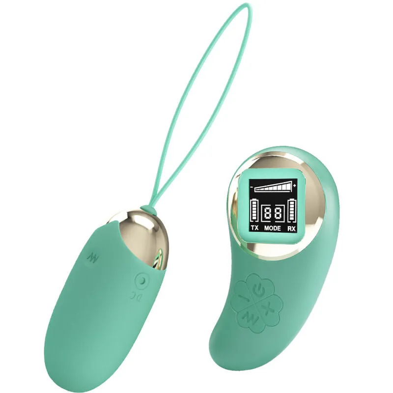 Oeuf Vibrant Mini Télécommandé Vert - Pretty Love