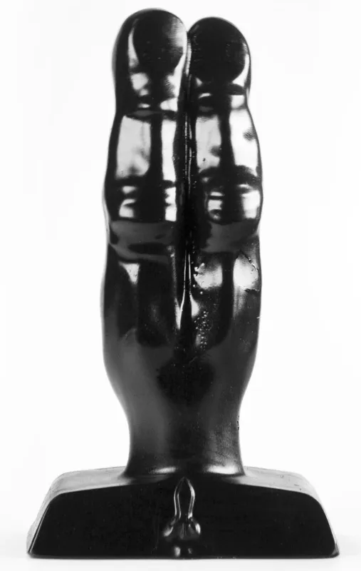 Plug ZIZI DOUBLE FINGER FUCK 10 x 4 cm Noir
