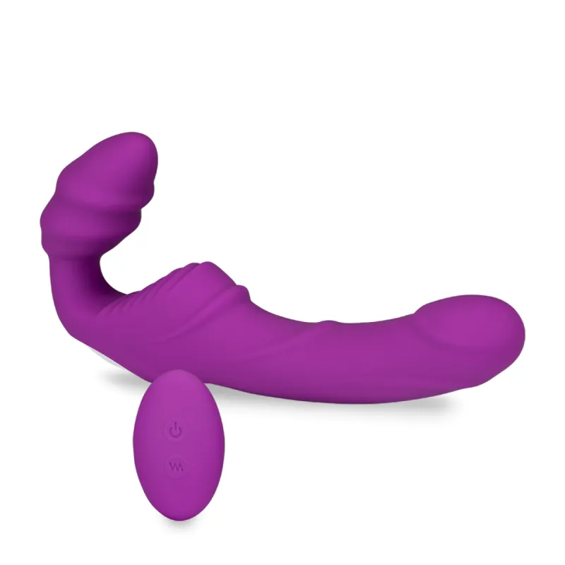 Gode ceinture sans harnais télécommandé Nana