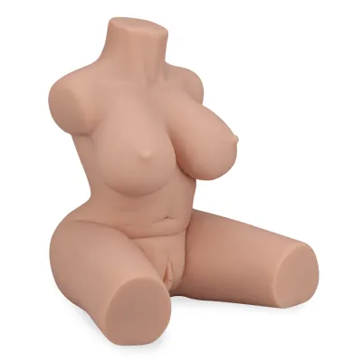 Buste masturbateur articulé en TPE Amélia 3,8kg