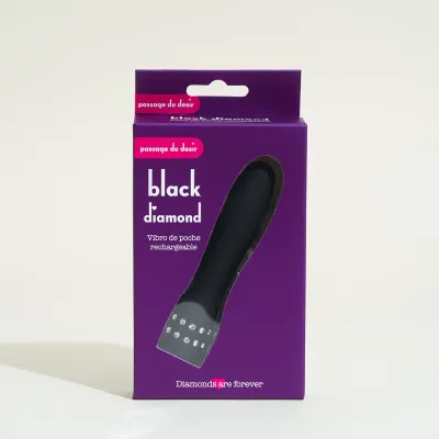 Vibro Black Diamond Passage du Désir - 10,3 cm Noir