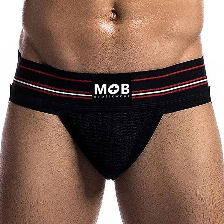 MOB Eroticwear Jockstrap Ceinture large WIDE Noir