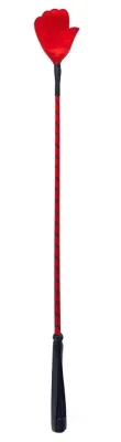 Cravache HAND CROP 70cm Rouge