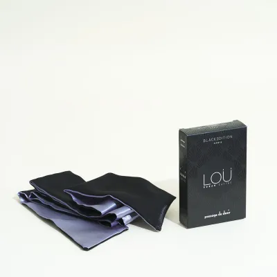 Ruban satiné LOÜ Black Edition - Taille unique