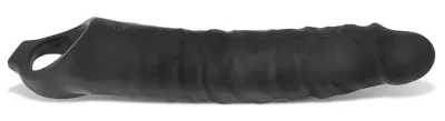 Gaine de pénis SNAKE Oxballs 21 x 5.5 cm Noire