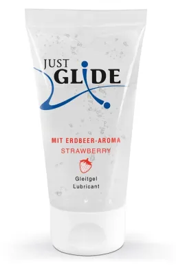 Lubrifiant Aromatisé FRAISE Just Glide 50ml