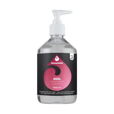 Lubrifiant à base d'eau SENSUALUBE ANAL 500ml