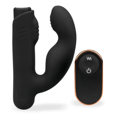 Vibromasseur anal Stimulateur de prostate télécommandé Vista - Noir