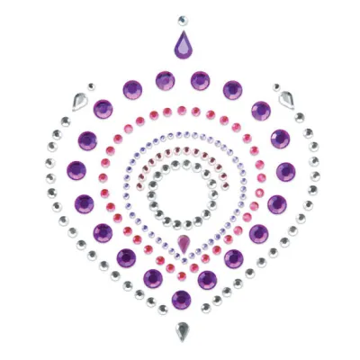 Cache-seins flamboyant lilas & rose - Bijoux Indiscrets