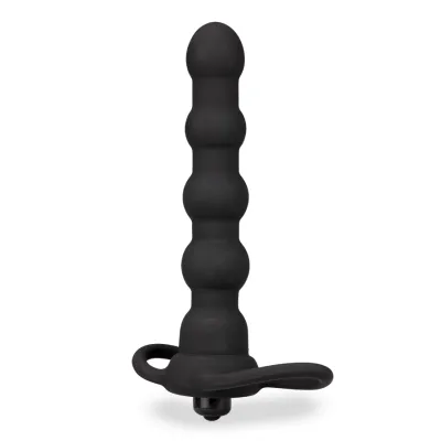 Gode double pénétrateur anneau vibrant