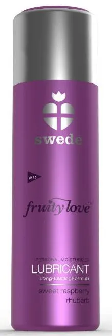 Lubrifiant Aromatisé FRUITY LOVE Framboise Rhubarbe 50 ml
