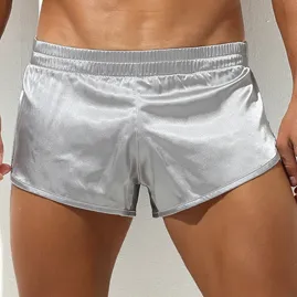 Short avec Jock SLIT Argenté