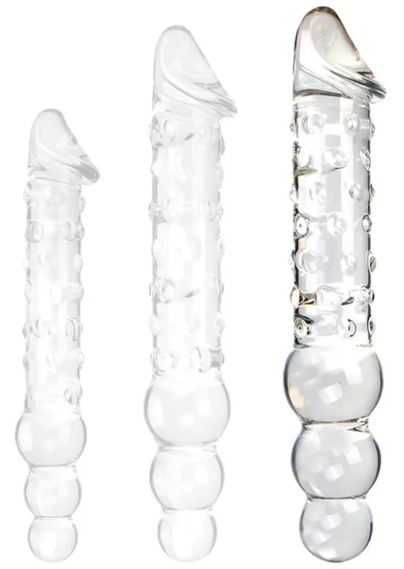 Gode en Verre THREEBALL L 29 x 5cm