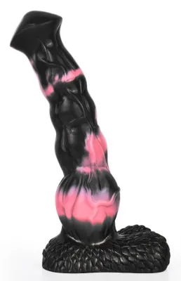 Gode Animal ARHULF 21 x 6cm Noir-Rose