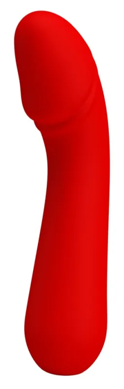 Vibro Point G CETUS 15 x 3.5cm Rouge