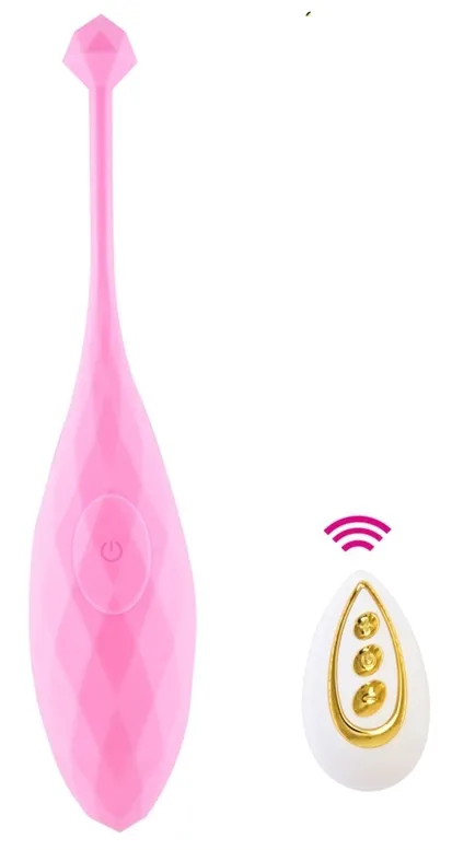Oeuf vibrant DIAMOND SEX 9 x 3.2cm Rose