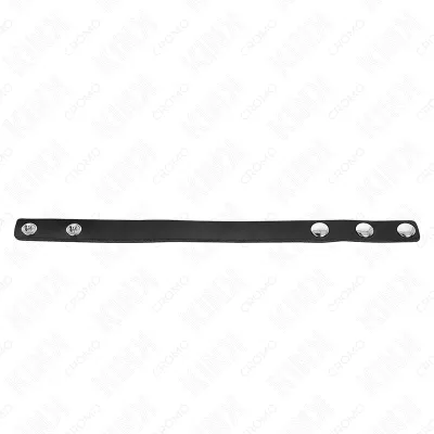 Anneau pénien en cuir avec pression 21,5 x 1,5 cm - Kink