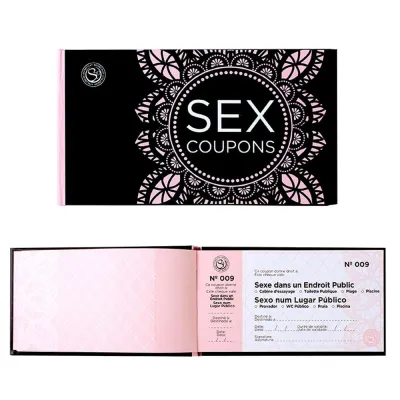Sex Coupons chéquier coquin -