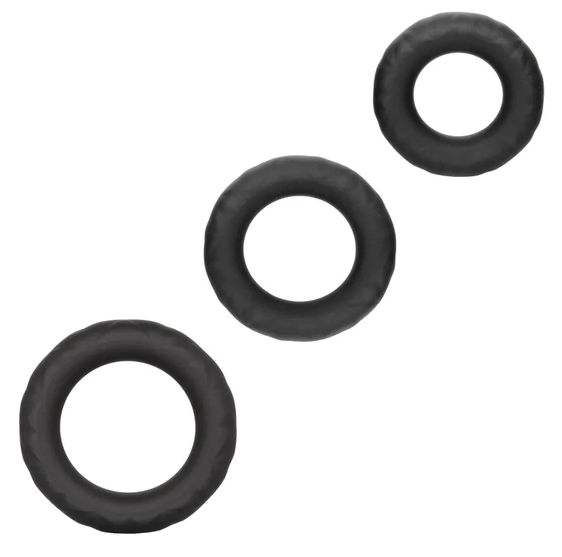 Lot de 3 Cockrings LINK UP Noirs