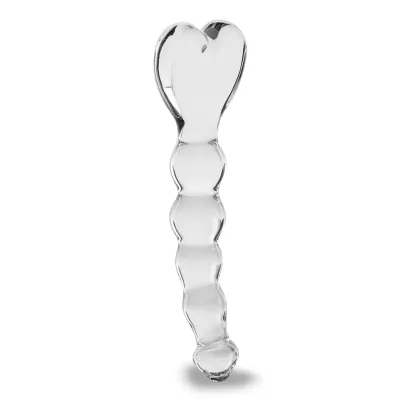 Gode godemichet en verre Love Arrow gode vaginal ou anal homme ou femme - Crystal