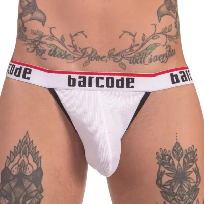 Barcode Berlin Jockstrap COSME Blanc