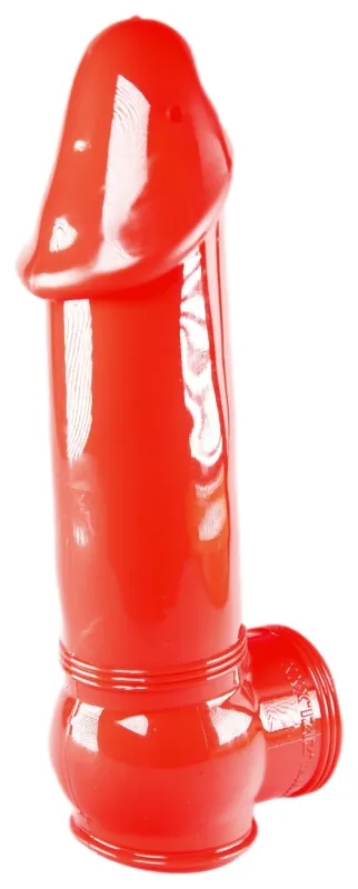 Gaine de pénis ZIZI MEGAMEN BITE 19 x 5 cm Rouge