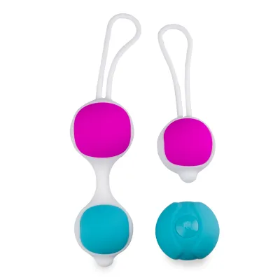 Boules de geisha silicone 2-en-1