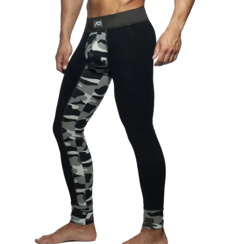 Addicted LongJohn CAMO-RIB Camouflage Gris