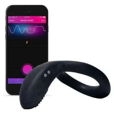 Anneau vibrant télécommandé Diamo - 13,3 cm