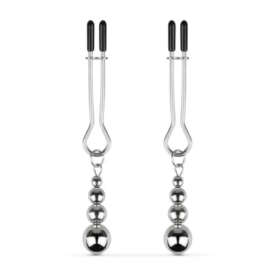 Pinces à Tétons avec Chaîne à Billes