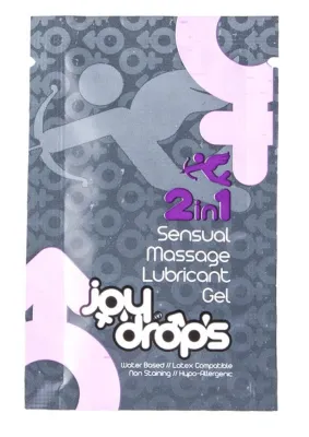 Dosette Lubrifiant Sensuel 2 en 1 - 5 ml