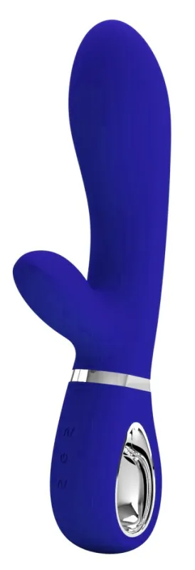 Vibro Rabbit THOMAS 11 x 3.8cm Indigo