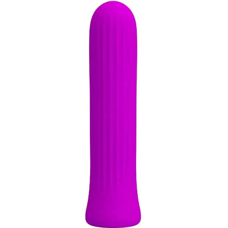 Vibromasseur Mini Blanche 12 Modes Rose - Pretty Love