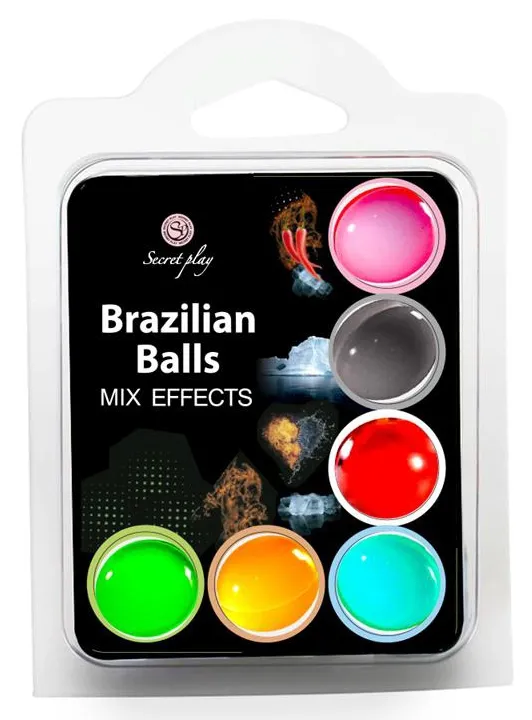 Boules de massage BRAZILIAN BALLS Effets variés