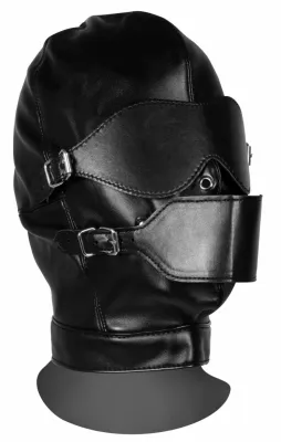 Cagoule avec Masque et Bâillon BLIND MASK GAG Ouch!
