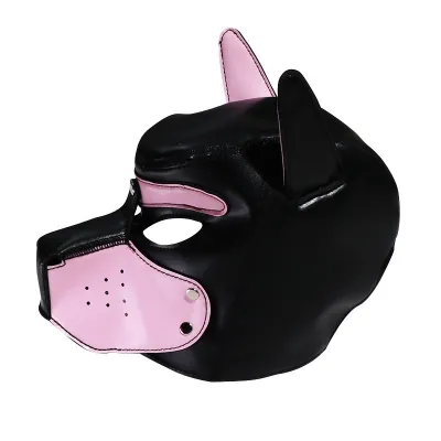Cagoule PUPPY SMART Noir-Rose
