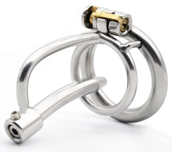 Cage de chasteté avec Tige d'urètre 5cm - Diamètre 8mm