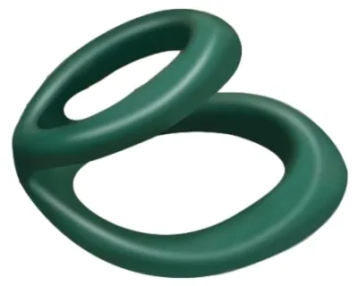 Double Anneau pénien UPLIFT 40mm Vert