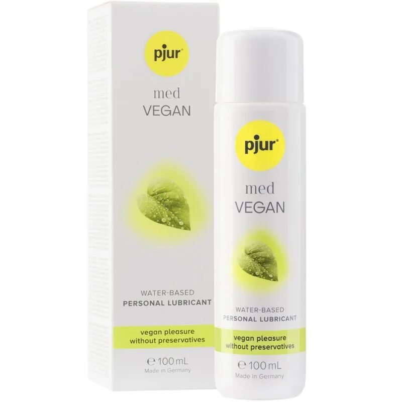 Lubrifiant naturel Med Vegan à base d'eau 100ml - Pjur