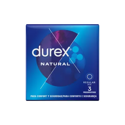 Préservatifs Natural Comfort Regular Fit boîte de 3 - Durex