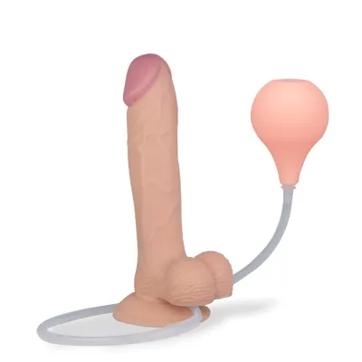 Gode godemichet ventouse éjaculateur réaliste 23,0cm gode vaginal ou anal homme ou femme - Peau claire