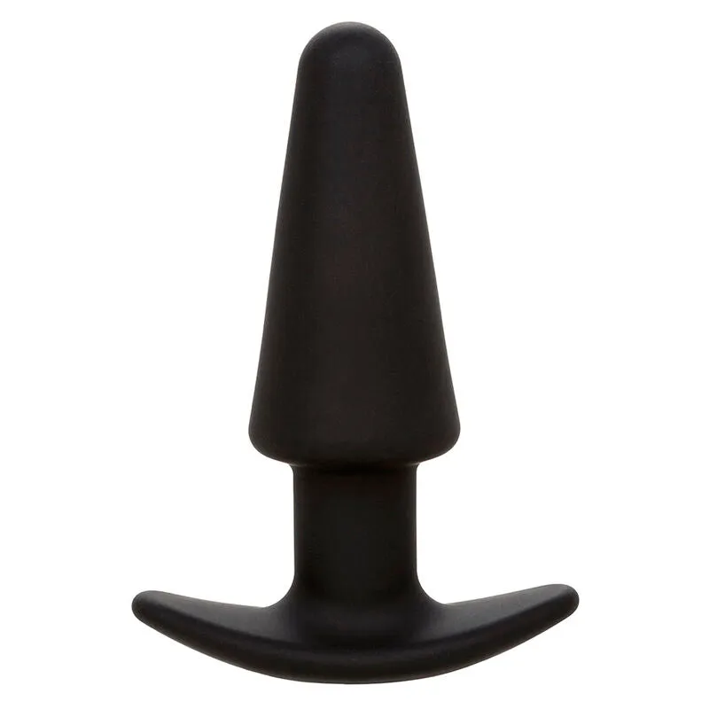 Plug Anal Vibrant Rock Bottom Conique Noir - CalExotics
