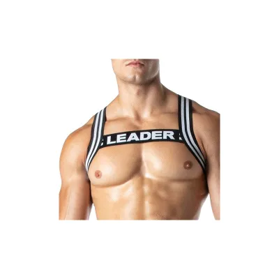 Harnais élastique LOADED Noir-Blanc